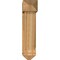 Ekena Millwork Traditional Arts and Crafts Rough Sawn Bracket w/ Offset Brace, Western Red Cedar, 8"W x 26"D x 34"H BKT0806X26X34TRA03RWR - alternate 4